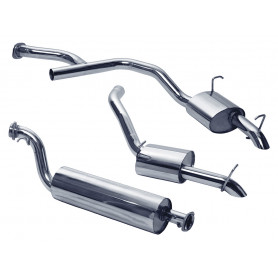 Exhaust stainless double 's' range rover p38 diesel from 1997 to 2002