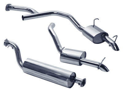 Exhaust stainless double 's' range rover p38 diesel from 1997 to 2002