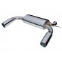 Exhaust stainless double 's' freelander 1.8 petrol