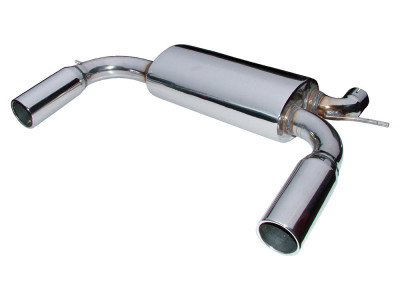 Exhaust stainless double 's' freelander 1.8 petrol