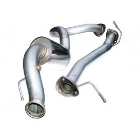Exhaust stainless double 's' sport defender 90 td5