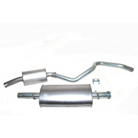 Exhaust - silencer & tailpipe