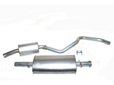 Exhaust - silencer & tailpipe