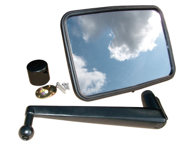 Unbreakable mirror kit flat long arm