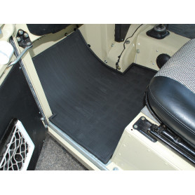 Rubber mat set front - series 2 & 3