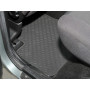 Paire de tapis arriere de sol en caoutchouc