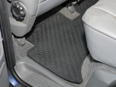 Rubber mat set rear r/rover 1994-2003