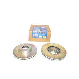 Brake disc frt vented (pair)