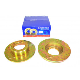 Rear brake disc (pair)