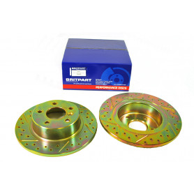 Rear brake disc (pair)