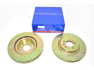 Performance brake disc front vented