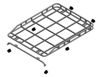 Galerie de toit ARB Deluxe 1100 x 1350 mm