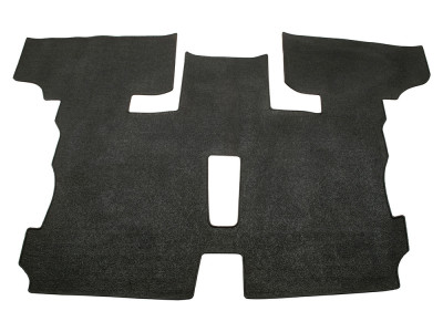 Tapis de sol 3eme rangee noir mat