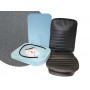 Kit refection siege central vinyl gris anthracite