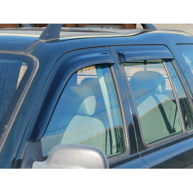 Wind deflector set