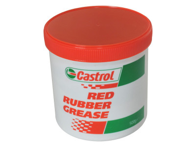 Red rubber grease