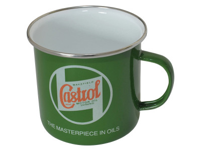 Tin mug