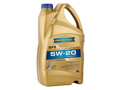 Huile 5w20 ravenol sfe 5 litres