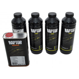 UPOL RAPTOR Kit BLACK 4L + 1 durcisseur