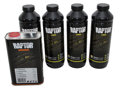 UPOL RAPTOR Kit TEINTABLE 4L + 1 durcisseur