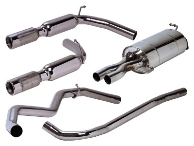 Stainless steel exhaust system