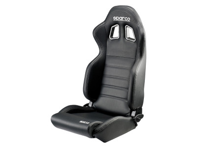 r100 seat black leatherette