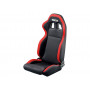 r100 seat black-red