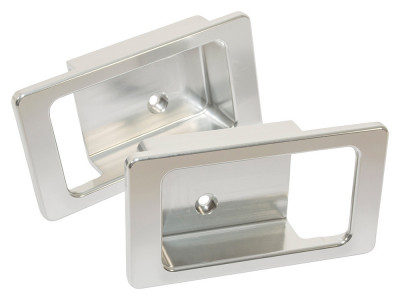 Door lever surrounds