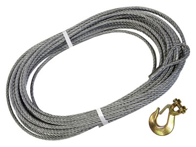 Winch cable 9.5mm x 30.5m