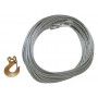 Cable acier galvanise 7,94mmx26m britpart