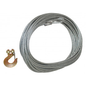 Cable acier galvanise 7,94mmx26m britpart