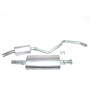 Intermediate silencer and rear tailpipe and silencer - 200tdi non catalyst to la647644