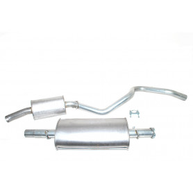 Intermediate silencer and rear tailpipe and silencer - 200tdi non catalyst to la647644