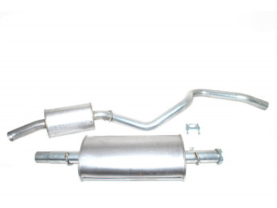 Intermediate silencer and rear tailpipe and silencer - 200tdi non catalyst to la647644