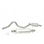 Intermediate silencer and rear tailpipe and silencer - 300tdi non catalyst from ma647645