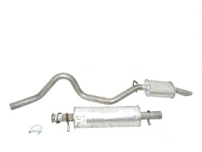 Intermediate silencer and rear tailpipe and silencer - 300tdi non catalyst from ma647645