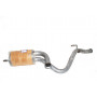 Cata no muffler rear defender 90 300 tdi from 1996 to 1998