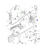 Mechanism of left rear door defender 110 and 130