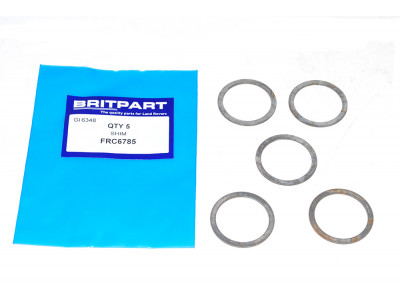 rondelle de reglage 0.90 Defender 90, 110, 130 et Discovery 1