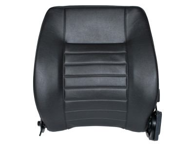 Seat left hand back black defender