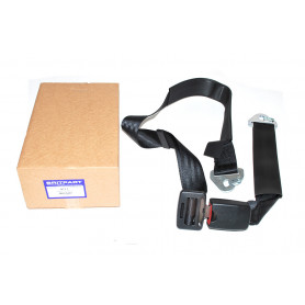 Land rover lap seat belt assembly