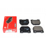 Brake pad set rear