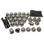 Kit 4 anti-theft nut aluminum wheels - disco 2 / p38