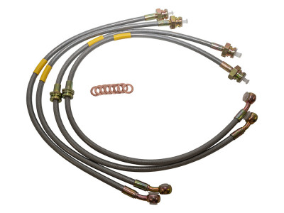 stainless brake hose kit +150 Discovery 2