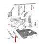 Traverse Panneaux Internes Carrosserie Lateraux Extremite Arriere