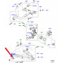 Silentbloc de bras de suspension inferieure gauche et droit arriere