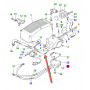 Tuyau-raccord en t-pare-étincelles-réservoir d'air v8 efi essence