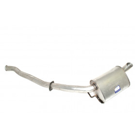 Exhaust silencer rear