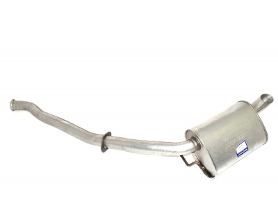 Exhaust silencer rear