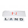 autocollant de calandre defender td4 " land"